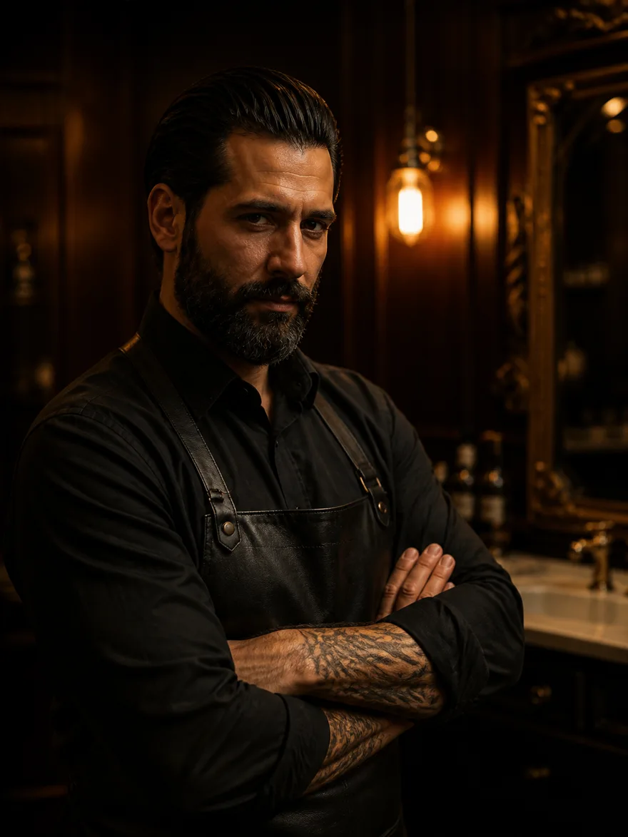 Karim Haddad, Inhaber und Meister-Barbier